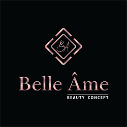 Belle Ame Salon De Beaute Marrakech Logo Belle Ame Background Noir 1